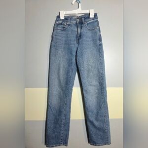Madewell 90's Straight Denim Jeans Sz 23 00